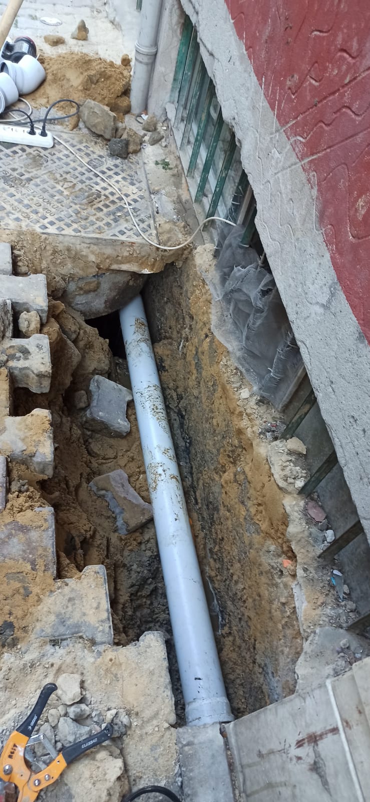 PVC boru tesisatı